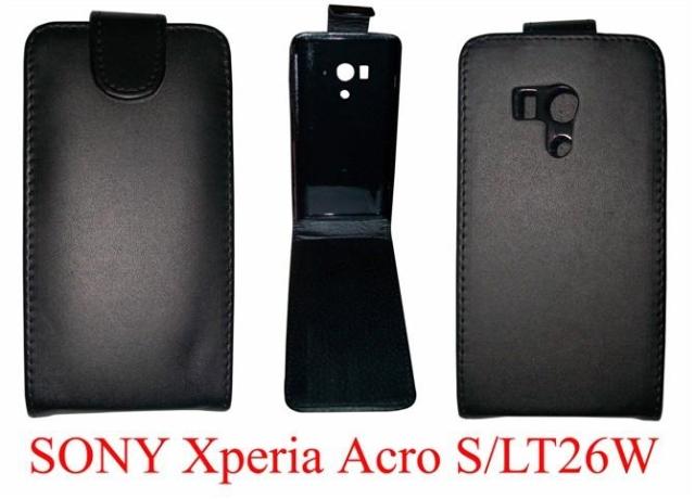 索尼Xperia acro S/LT26W手機皮套手機殼上下開翻保護套外殼批發