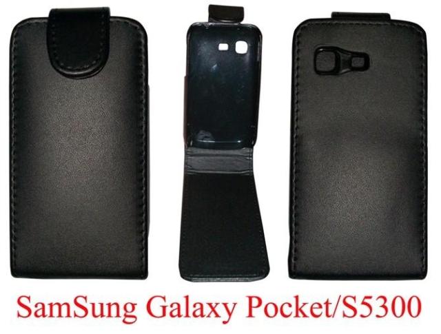 三星Galaxy Pocket/S5300手機套 皮套上下開翻保護套外殼 批發
