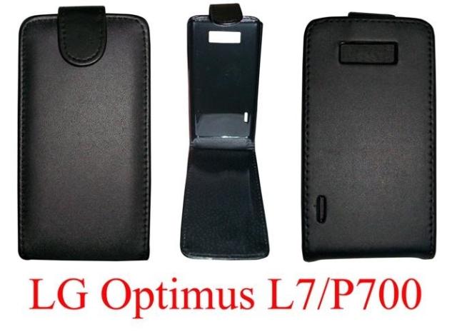 LG Optimus L7/P700皮套手機套普通平紋上下開翻保護套外殼 批發